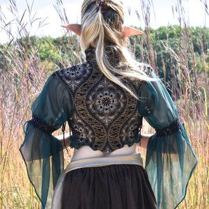 Renaissance Cropped Bodice and Top